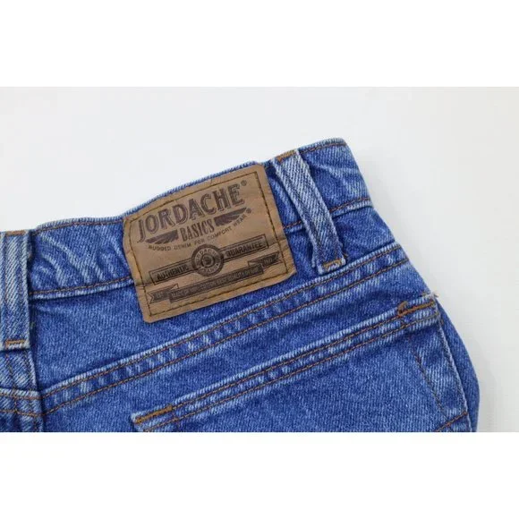 NOS Vintage 90s Streetwear Mens 30x32 Straight Leg Denim Jeans Pants Blue Cotton